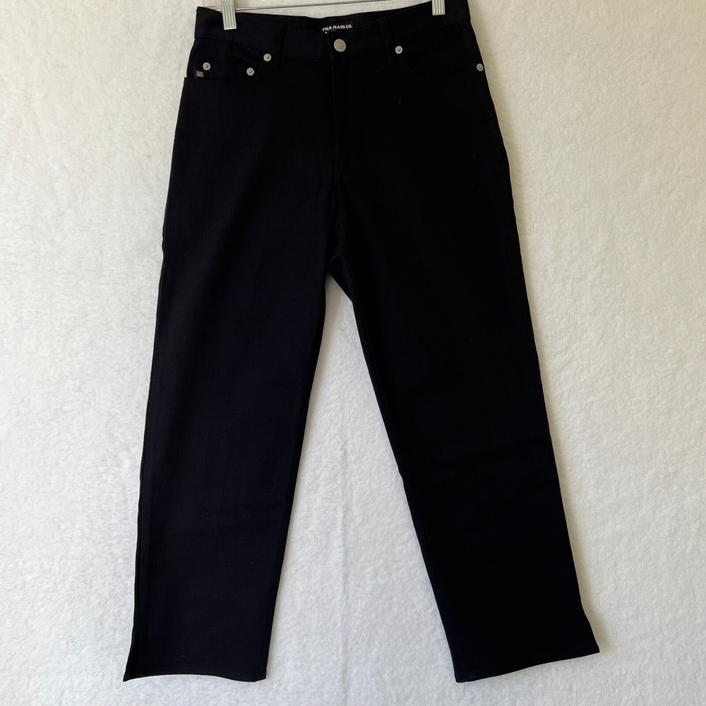 Ralph Lauren Polo Jeans Co‎ Black Women's Size 4 (Actual W29xL26) Vintage NWT